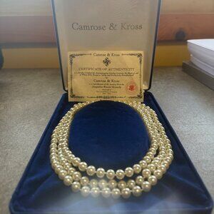 Camrose & Kross JBK Reproduction Pearl Necklace